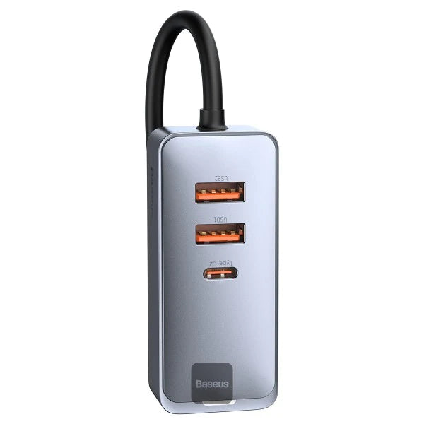 Baseus 120W 2U+2C Expansion Fast Car Charger Baseus 120W 2U+2C Expansion Fast Car Charger